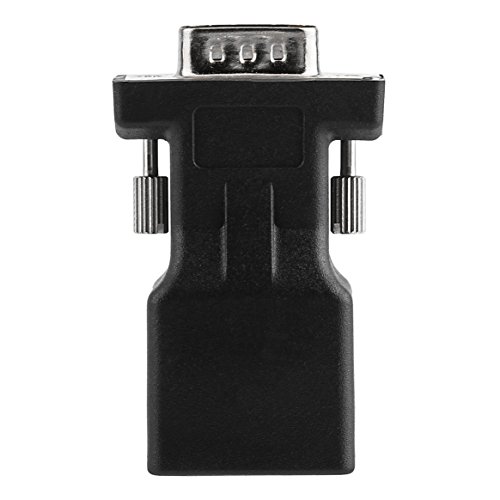 Extensor genérico VGA fêmea/macho para LAN CAT5 CAT6 RJ45 Cabo adaptador de rede Dada para computado