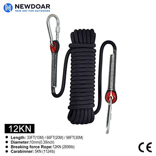 NewDoar 12KN Marine Floating Rope 10mm Dock Line 16FT(5M) 33FT(10M) 66FT(20M) 98FT(30M) Anchor Mooring Rope for Boating Anchoring - Image 2