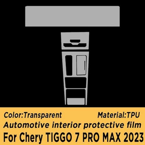 Película protectora de TPU accesorio interior Chery TIGGO 7 PRO MAX 2023 2024 2