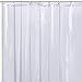 Mildew Resistant Shower Curtain Liner - 72x72 Clear Peva Curtain for Bathroom - Waterproof Odorless Eco Friendly Anti Bacterial - Heavy Duty Metal Grommets - Creatov Design