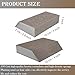 4 Pack 180 Grit Single Angle Sanding Sponge, Washable and Reusable Sanderpaper Hand Sanding Blocks for Wood Drywall Metal Home Sanding