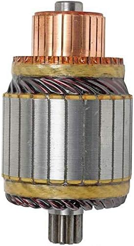 New Armature, Compatible with 12V, CW, 10 Straight Spl, Hitachi, GD210661-A, 2114-41106, 23310-77A00 / 61-8115/300-44021