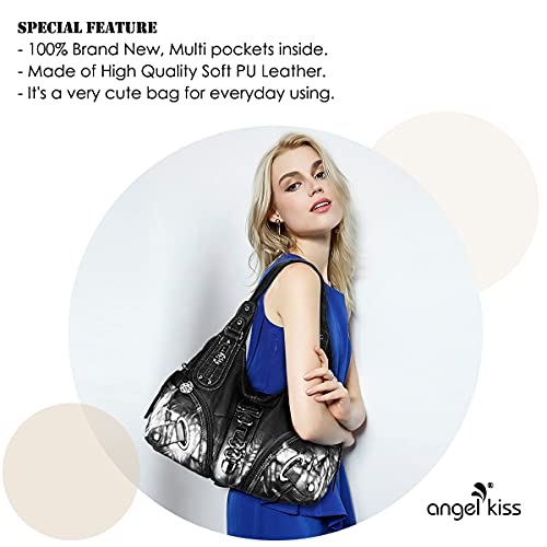 Image of Angelkiss Hobo Purses and handbags for Women Satchel Handbag Women Purses Large Daily Shoulder Bags