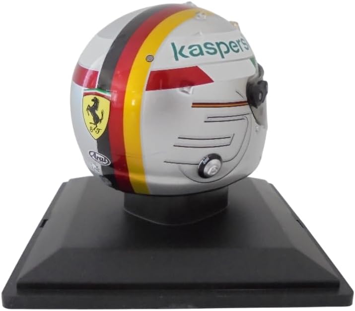 OPO 10 - Formula 1 Helmet Compatible with Ferrari F1: Sebastian Vettel 2020 Italy GP - 1/5 Scale - CAS71