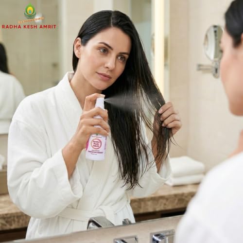 Image of Hair Serum (Pack of 2 x 50ML) | Herbal Hair Growth Serum for Dry & Frizzy Hair | Anti Hair Fall, Adds Shine & Smoothness | Lightweight Non-Sticky Daily Use for Men & Women
