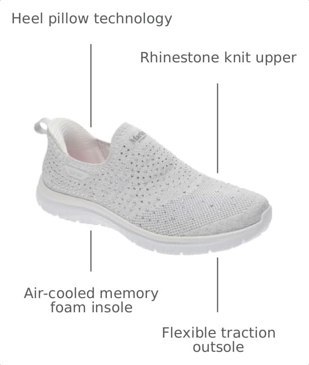 Image of Skechers Sport Womens Virtue Martha Stewart Hands Free Slip-ins
