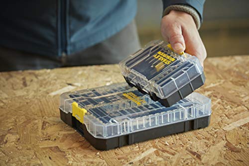 STANLEY Masonry Drilling Bit Set for Metal and Wood Includes a Small ToughCase and Shaker Box Compatible with Pro-Stack and TSTAK (14 Pieces) STA88561