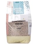 Wholefood Earth Organic Sunflower Seeds 1kg – Natural Edible Seeds for Eating