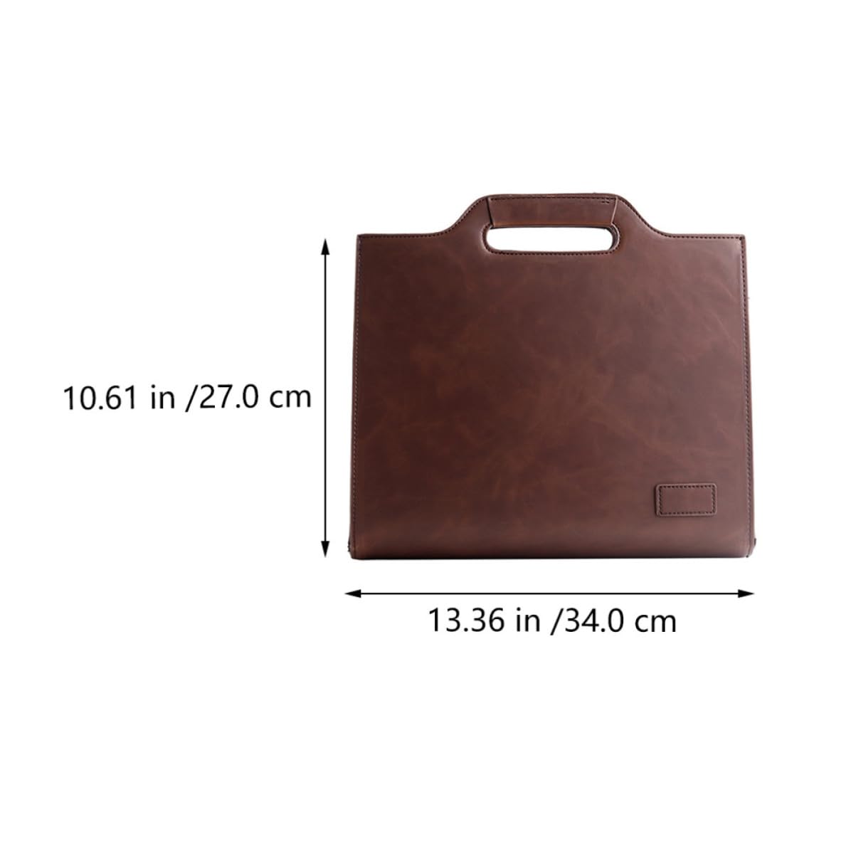 Vaguelly Bolsa de Mensajero Retro para Hombre, Organizador de Archivos