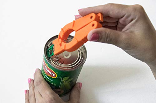 Brenium 2-Pack Multifunctional Bottle And Can Opener, Plastic Water Bottle, Twist-Off, Pull Tab Soup, For Weak Hands, Seniors, Elderly, Rheumatoid Arthritis, Bottle Gripper, Ergonomic Lid Seal Remover #TOP4