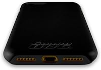 Vista 5 de Guard Dog NCAA - Funda híbrida para iPhone 7/8/SE Paulson Designs, color negro