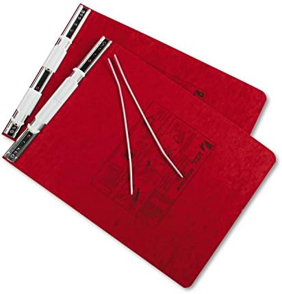 ACCO PRESSTEX Covers with Hooks, Unburst, 9 1/2" x 11" Sheets, Executive Red (54119) image 4