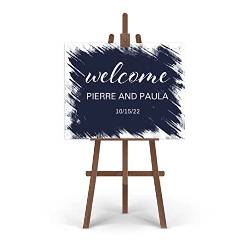 Planche de bienvenue pour invités modifiable pour éviter les erreurs