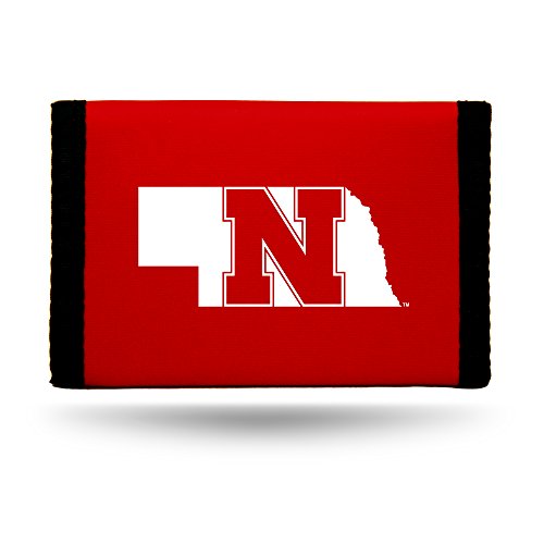Rico Nebraska Huskers Nylon Trifold Wallet