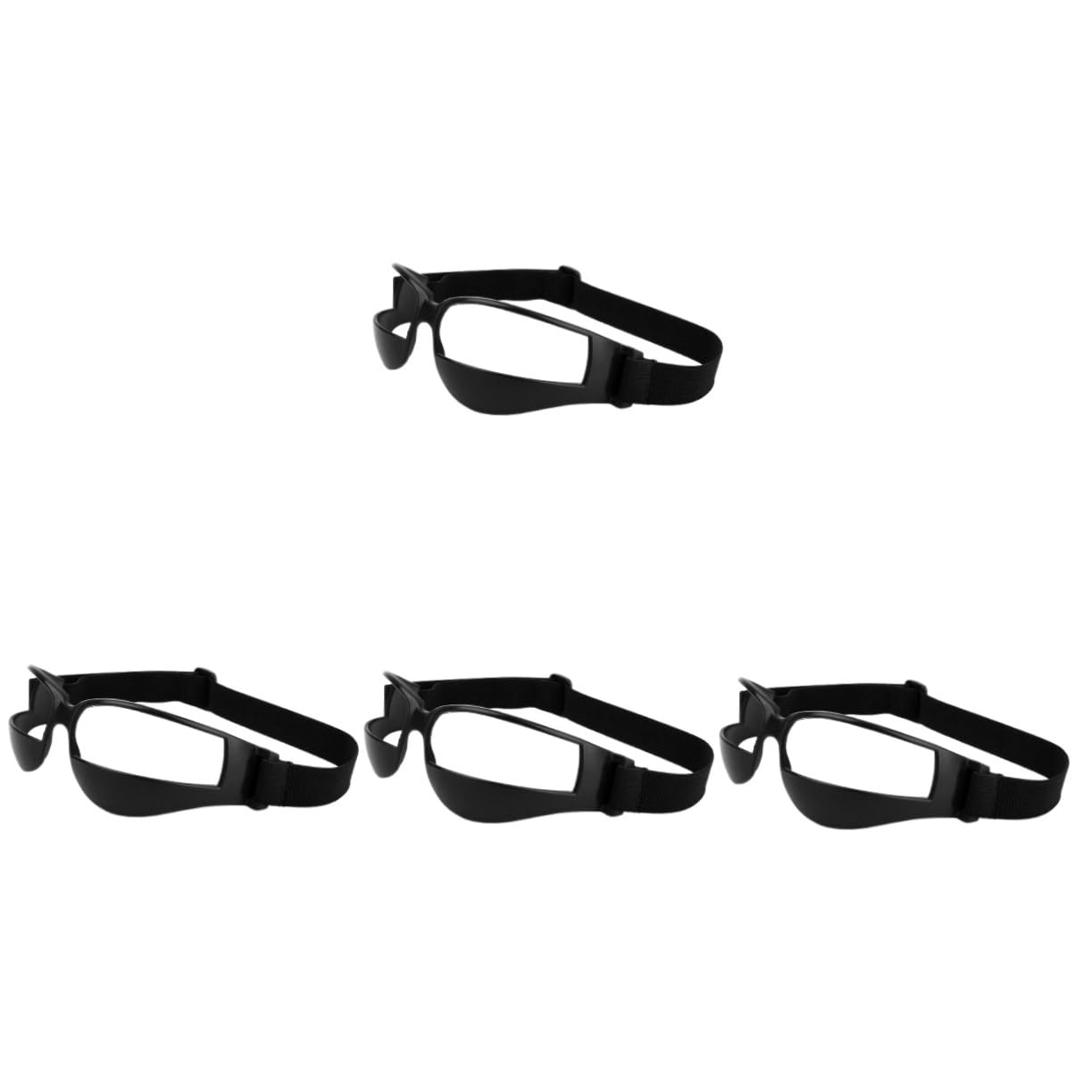 VANZACK 4piezas Gafas De Baloncesto Para Entrenamiento Protección Deportiva Ligeras y Cómodas Adecuadas Para Jóvenes y Adultos