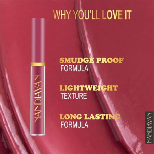 Image of 6-Piece Matte Liquid Lipstick Set, Long-Lasting Waterproof & Smudge-Proof Lip Color, Red Brown Nude Pink Shades, Soft Matte Finish, Lightweight Non-Sticky Lipstick Combo for Women
