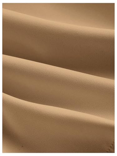 Image of SOLY HUX Women's Summer Ruched Mock Neck Romper Elegant Cap Sleeve Belted Work Short Jumpsuits