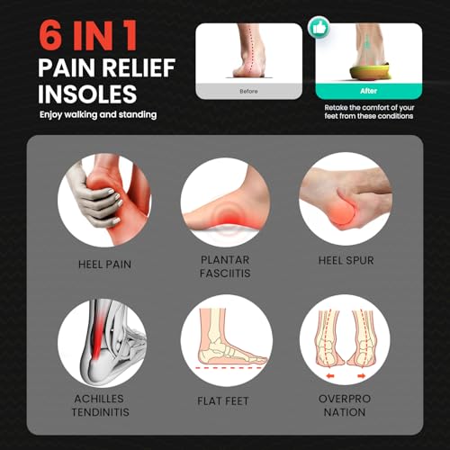 Plantillas para fascitis plantar soporte alto Welnove miniatura 5