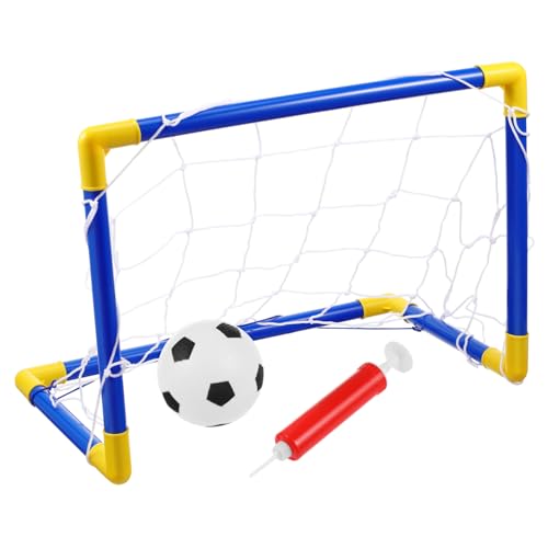 VICASKY - VICASKY Mini Soccer Goal Net for Indoor and Outdoor Sports Weather-Resistant Plastic Football Gate for Boys