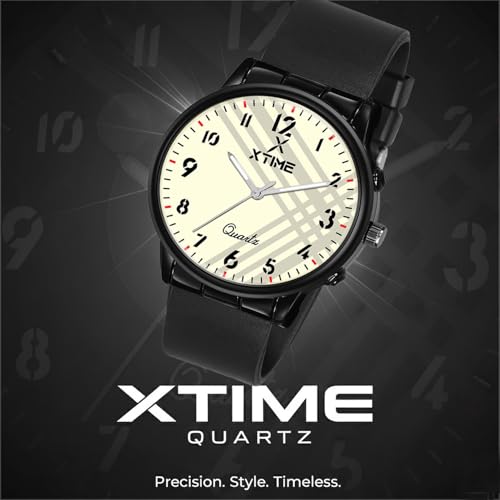 Image of XTIME Analogue Wrist Watch Round Dial & Softest Resin Strap for Men's & Boys