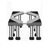 AYCDL Upgraded Sockel für Kühlschrank 25Cm Hohes Kleinen Gefrierwürfel Untergestell Geschirrspüler Standfu? Verstellbare 45-65Cm per Il Clima/Lavaggio Disinfettante, 4Legs,25cm-12Legs