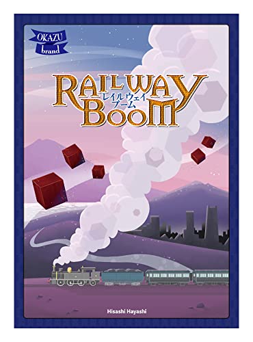OKAZU Brand OKAZU brand レイルウェイブーム (2-5人用 人数×30分 14才以上向け) ボードゲーム OKAZU Brand OKAZU brand レイルウェイブーム (2-5人用 人数×30分 14才以上向け) ボードゲーム