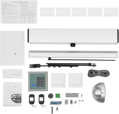 Ouverture Automatique de Porte Basculante 50W Ouvre-Porte Automatique pour Portes