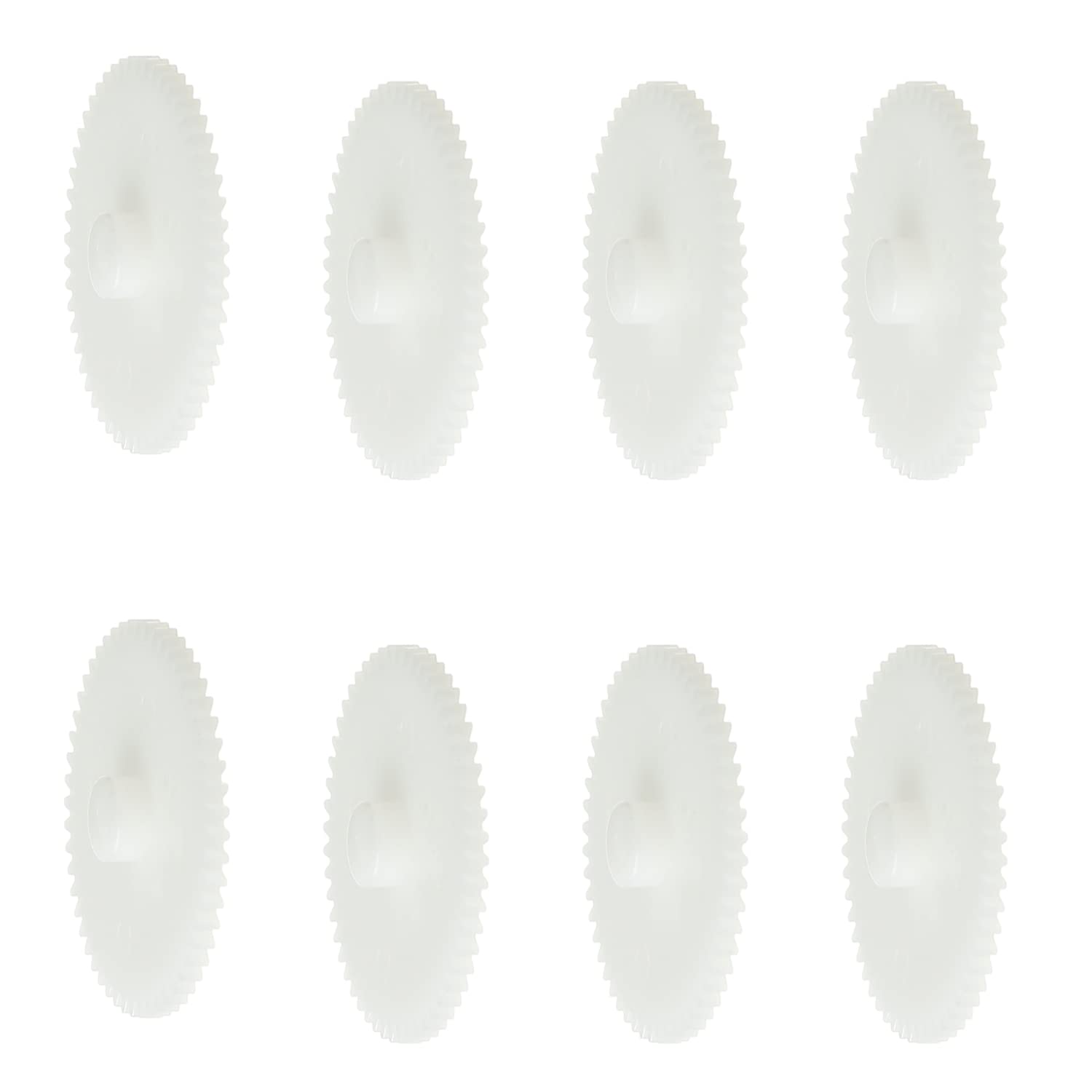 Othmro 10pcs Plastic Gears 52 Teeth Model 522A Reduction Gear Plastic Worm Gears for RC Car Robot Motor
