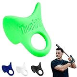 ThumbPRO 野球 サムガード - バッティングエイド & グリップエンハンサー - 刺すことを減らし、スイングを改善 - 野球&ソフトボール用 - すべてのレベル、左利き/右手 - 3サイズ(ライム、スモール)
