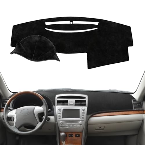 Bercicci Dash Cover for Toyota Camry 2011 2010 2009 2008 2007 Accessories Flannel Dashboard Cover Dash Mat Center Console Cover Sunshield Protector Pad