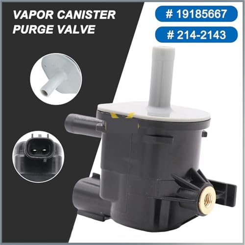 Électrovanne de purge de réservoir 19185667 valve de commande canister 2142143