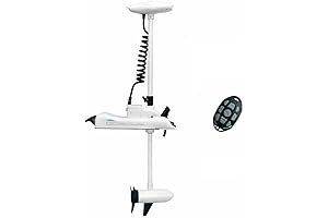 HASWING 80lbs Thrust Electric Trolling Motor: Silent Steering & Variable Speed for...