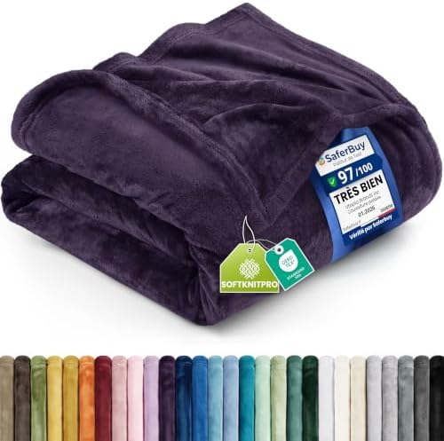 Utopia Bedding Couverture Polaire Flanelle Microfibre [150x200 cm...