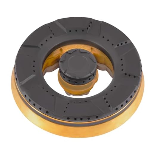 AAYOMA Gas hob burner for Faber Hob Stove | Hob Burner Spare Parts Suitable with Faber, Kaff, Beyond Etc | Size 100 MM | Complete Brass Burner Set | Made In India