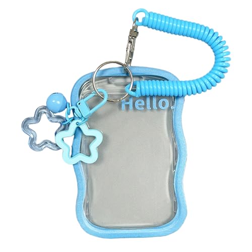 Photocard Holder Korean Popular Music Photo Card Holder Keychain Identity Card Holder Keychain Student Card Sleeves