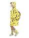 Kid's Raincoat Rain Jacket Cartoon Lightweight Rainwear with School Bag Cover Toddler Rain Ponchos for Boy for Girl