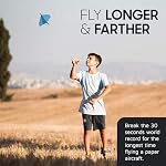 POWERUP 2.0 Paper Airplane Conversion Kit | Electric Motor for DIY Paper Planes | Fly Longer and Farther | Perfect for Kids & Adults | Ready to Use Aeroplane Engine Kits