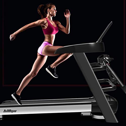 Image of Motorised Running Machine Foldable Treadmills for Home Gym 265 Lbs Weight Capacity Workout Walking Noise Reduction