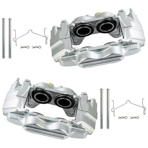 Image of cciyu Front Left & Right Brake Calipers Assembly 19-2767 19-2766 2003 2004 2005 2006 2007 2008 2009 For Lexus For GX470,2003 2004 2005 2006 2007 2008 2009 For Toyota For 4Runner