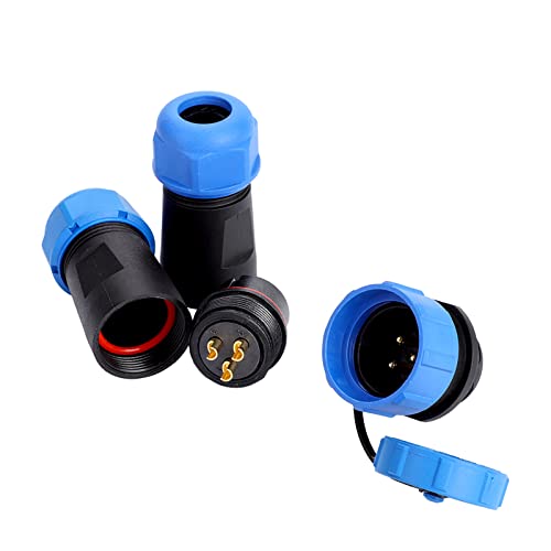 Conector de aviación HUIOP plástico IP68 para lámparas exteriores miniatura 6