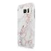 Galaxy S7 Case uCOLOR Rose Pink Marble Dual-Layer Soft Flexible TPU Protective Cover for Samsung Galaxy S7
