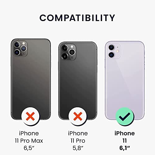Image of VONZEE Microfiber Logo Cut Compatible for iPhone 11 Case Liquid Silicone Cases Non-Slip Full Body 4 Layer Protectives Shockproof Back with High Raised Camera Lips Sand Pink