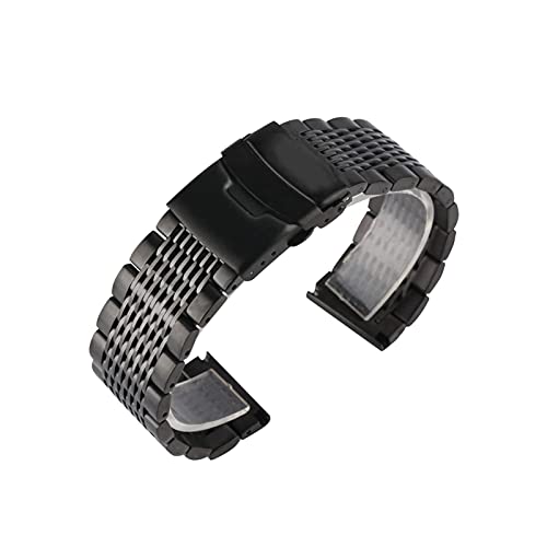 Sangle montre 22mm acier inoxydable pour remplacer un bracelet usé