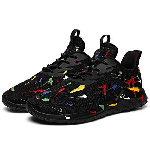 soulsfeng Baskets Respirante Chaussures Sport Légères Mode Chaussures de Course Hommes/Femmes Camouflage Taille 45