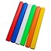 PRISP Set of 6 Relay Batons - Hollow Colored Sticks for Track and Field