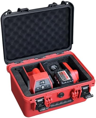 Case for Milwaukee M12 2475-20 Compact Inflator – Waterproof Hard Shell Air Pump Storage Box with Shockproof Foam, Fits Tool, Battery & Charger – Dustproof Heavy-Duty Carry Case (Case Only) image 5