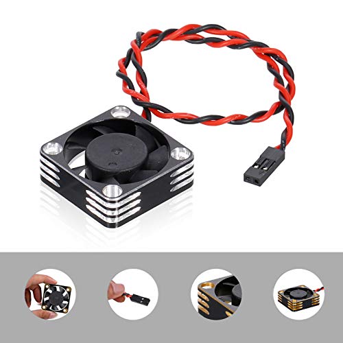 OWSOO Dissipação de calor do motor com ventilador de resfriamento rápido de metal para carro RC 3650