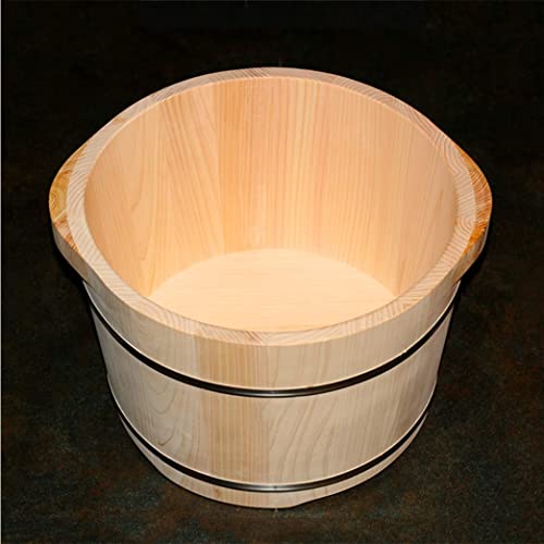 Tina de Spa para Pies de Madera Maciza con Tapa miniatura 7