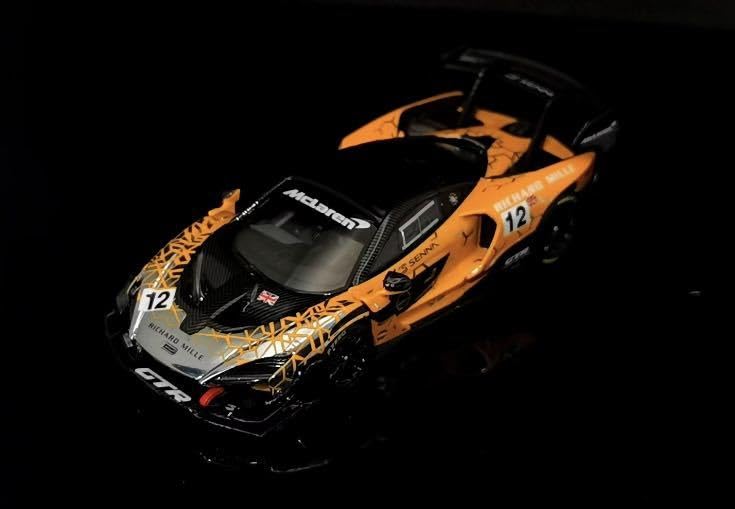Amazon.co.jp: 1/64 LCD Senna GTR セナ オレンジ : Hobbies
