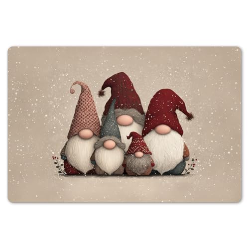 KitchenYeah© Platzsets Abwaschbar 6-Teilig 45x30 cm Tischsets...